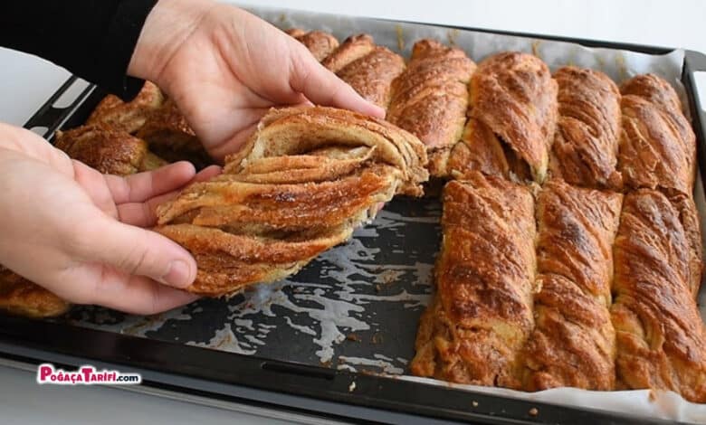 Tel Tel Ayrılan Haşhaşlı Çörek