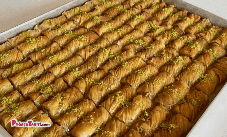 Çıtır Çıtır El Açması Büzgülü Baklava Tarifi