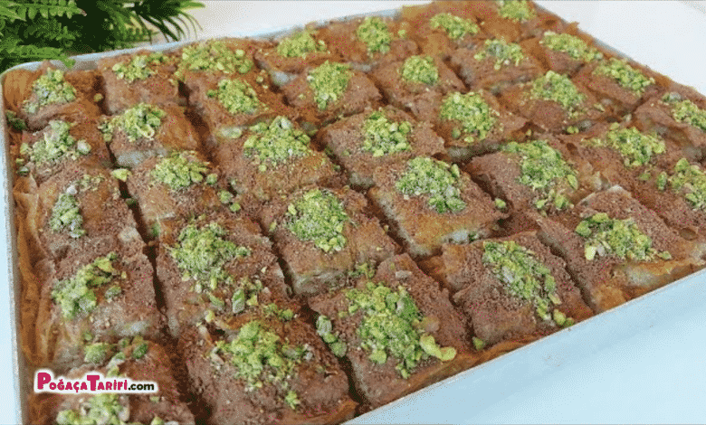 Sütlü Çikolatalı Soğuk Baklava Tarifi