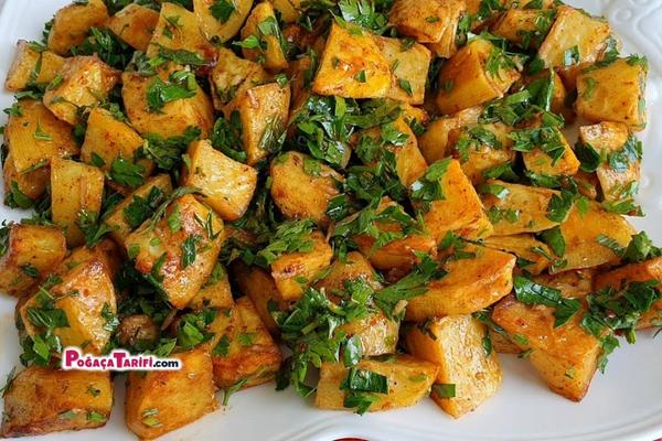 Batata Harra Nasıl Yapılır (Patates Salatası)