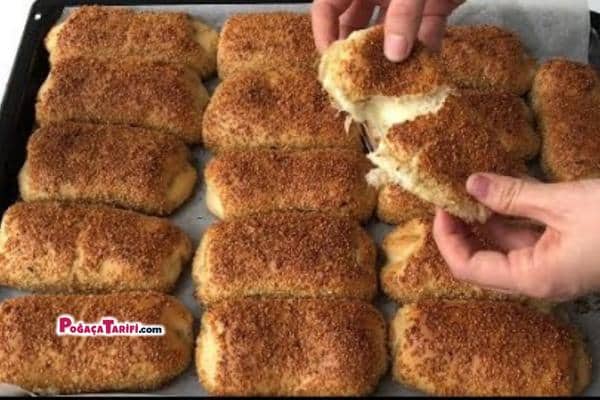 Su Ve Maya İle Pamuktan Daha Yumuşak Simit Poğaça Tarifi