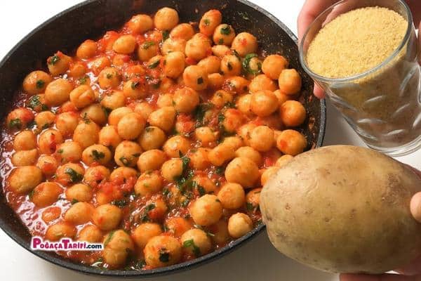 Bir Patates Bir Bardak Bulgurla Tadına Doyulmaz Bir Tarif Bulgur Köftesi