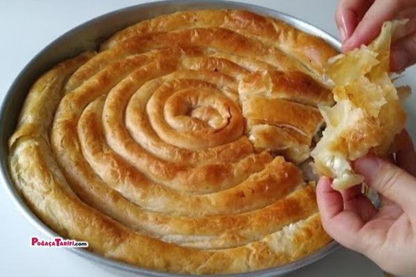 Sadece 8 Sefer Açarak Koca 1 Tepsi Çıtır Çıtır Ufalanan El Açması Börek