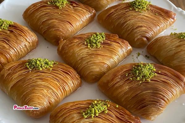 Oklava Kullanmadan Tek Tek Açmadan Baklava Yapımı Midye Tatlısı