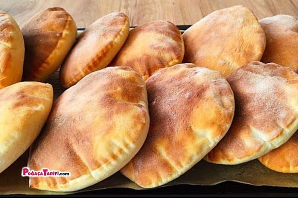 Fırında 10 Dakikada Pita Ekmek