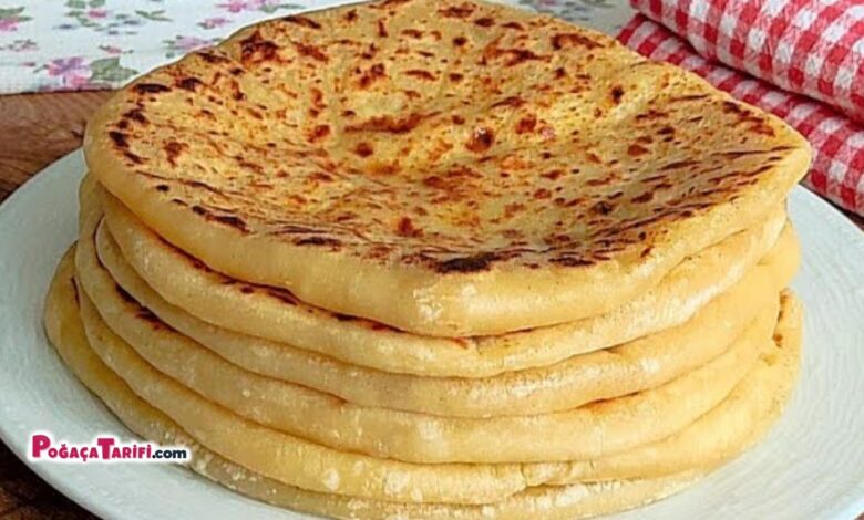 Peynirli Çörek Bazlama Tarifi