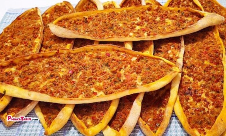 Çıtır Çıtır Pide Görünümlü Lahmacun Tarifi